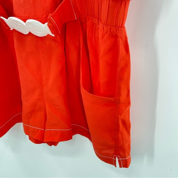 Marc by Marc Jacobs Silk Beach Romper Swim Cover Size Large - Picture 7 of 12